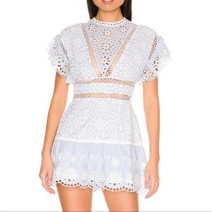 SAYLOR Shanice Romper in Yankee NWT